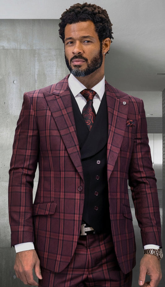 Statement FINO-BU Mens Suit