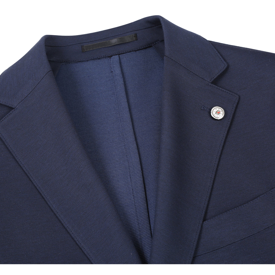 Pellagio Men's Suit PF24-16-MID-NAVY