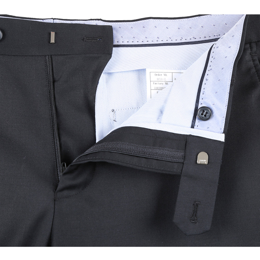 Renoir Mens Suit RHC100-1-BLK