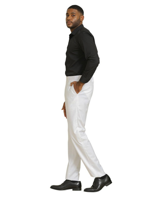 Stacy Adams SMP282H1-08-WHT Mens Pants