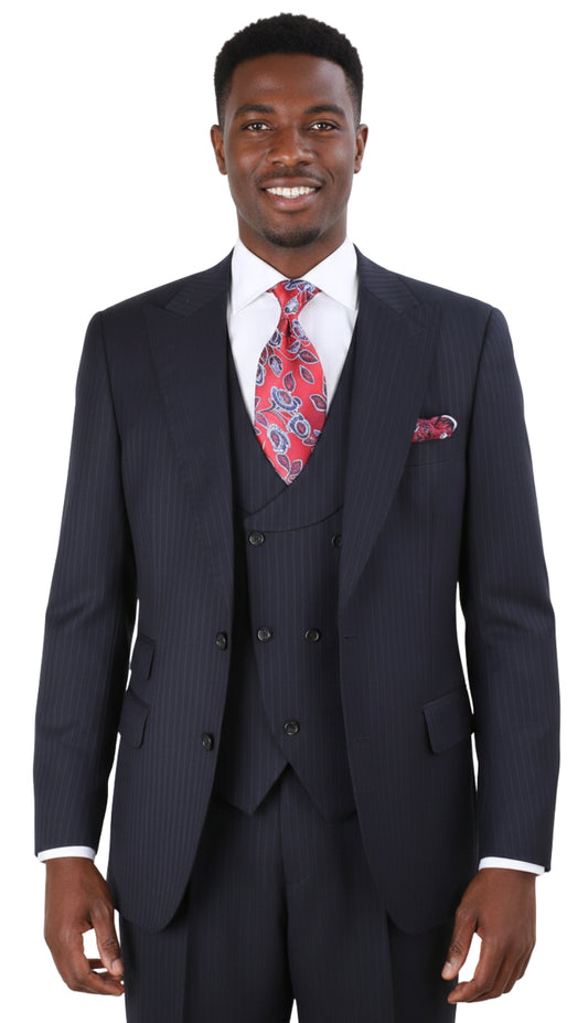 Iconic T-611-NVY Mens Suit
