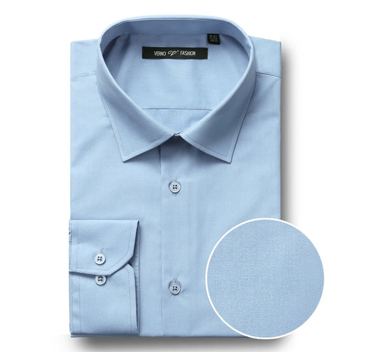 Verno TC646-SKY-BLUE Mens Shirts