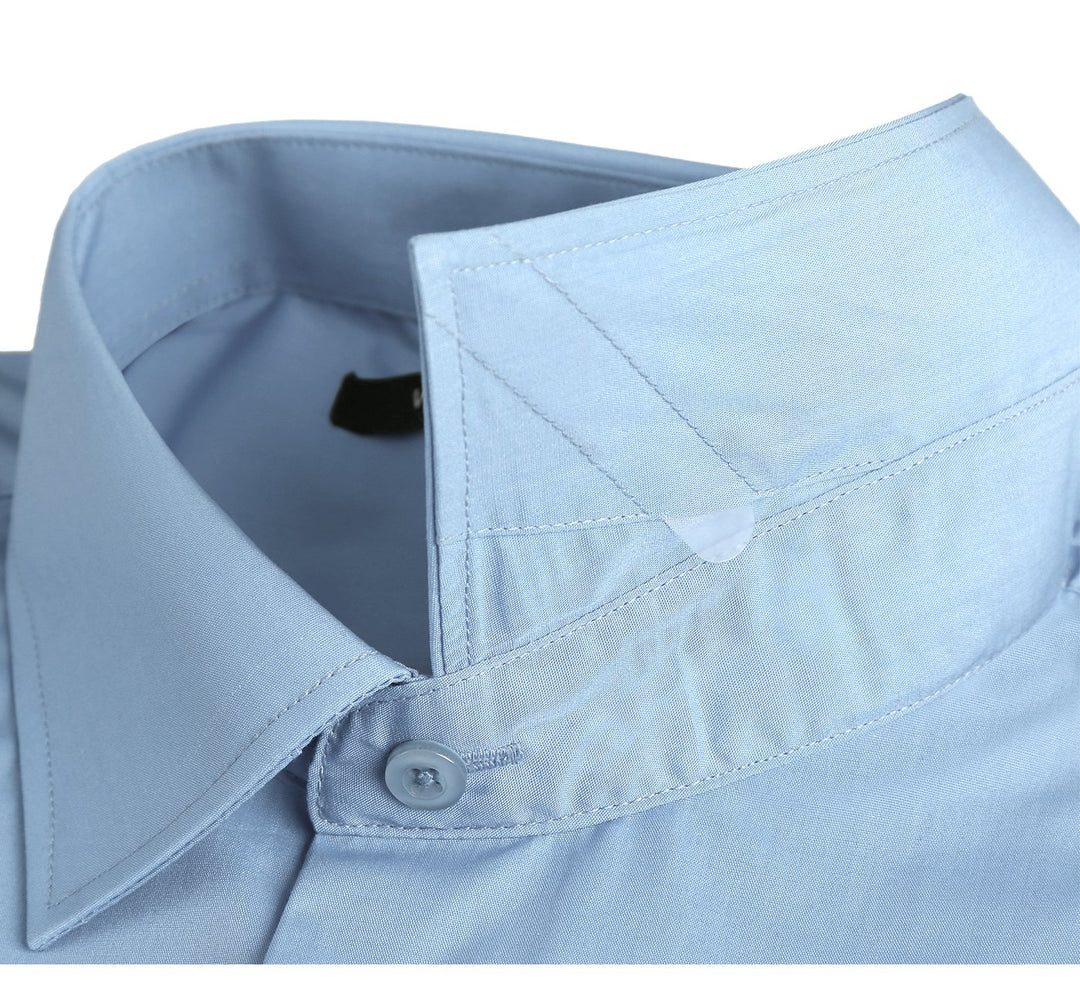 Verno TC646-SKY-BLUE Mens Shirts