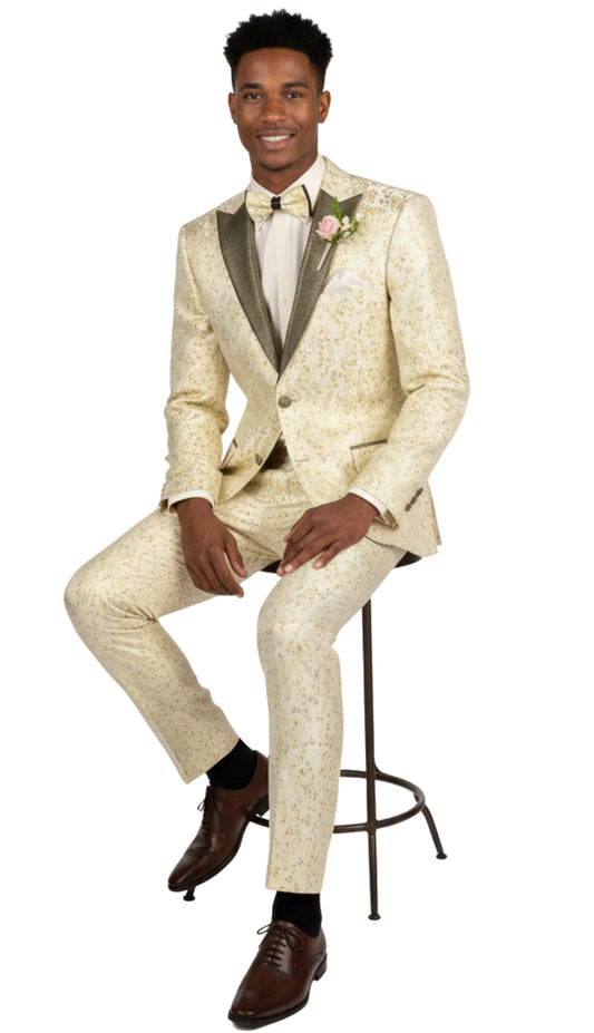 Vinci TSJQ-1-CHM Mens Tuxedo