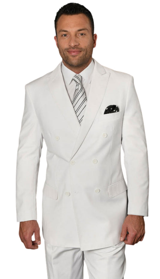Statement TZD-100-WH Mens Suit