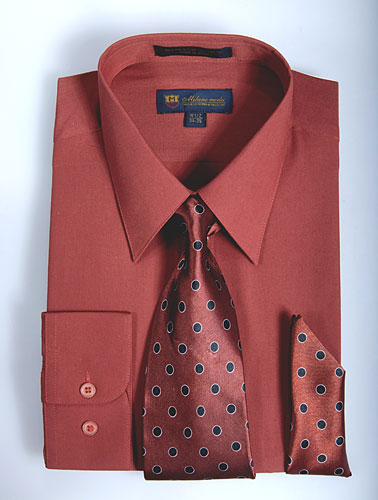 Fortino Landi SG-21Brick-G  Mens Shirt