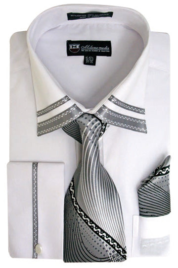 Fortino Landi SG-28WHT Mens Shirt