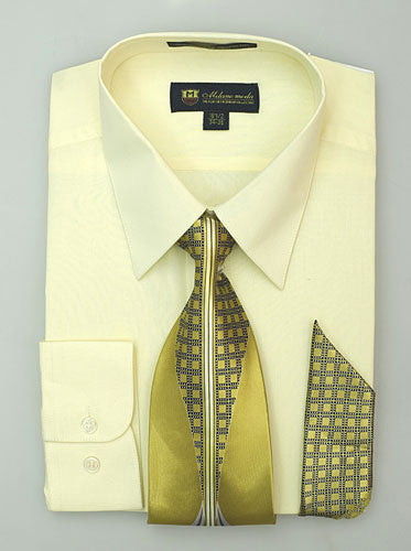 Fortino Landi SG-21Canary-G Mens Shirt