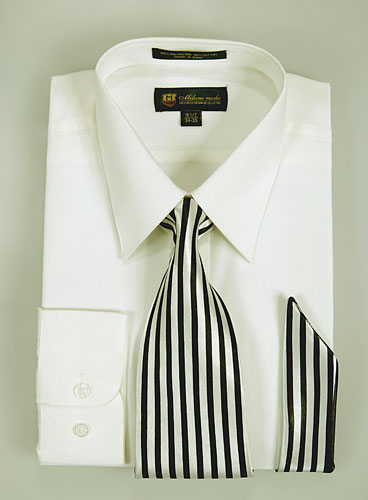 Fortino Landi SG-21Ivory-G Mens Shirt