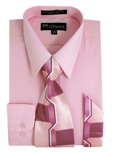 Fortino Landi SG21Pink-J  Mens Shirt