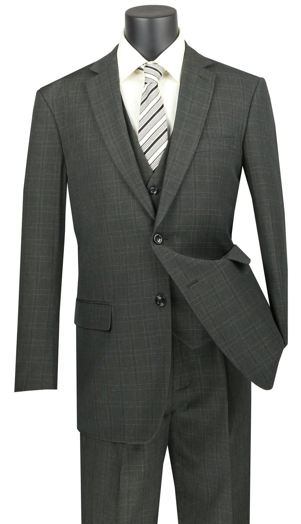 Vinci V2RW-15-OL Mens Suit