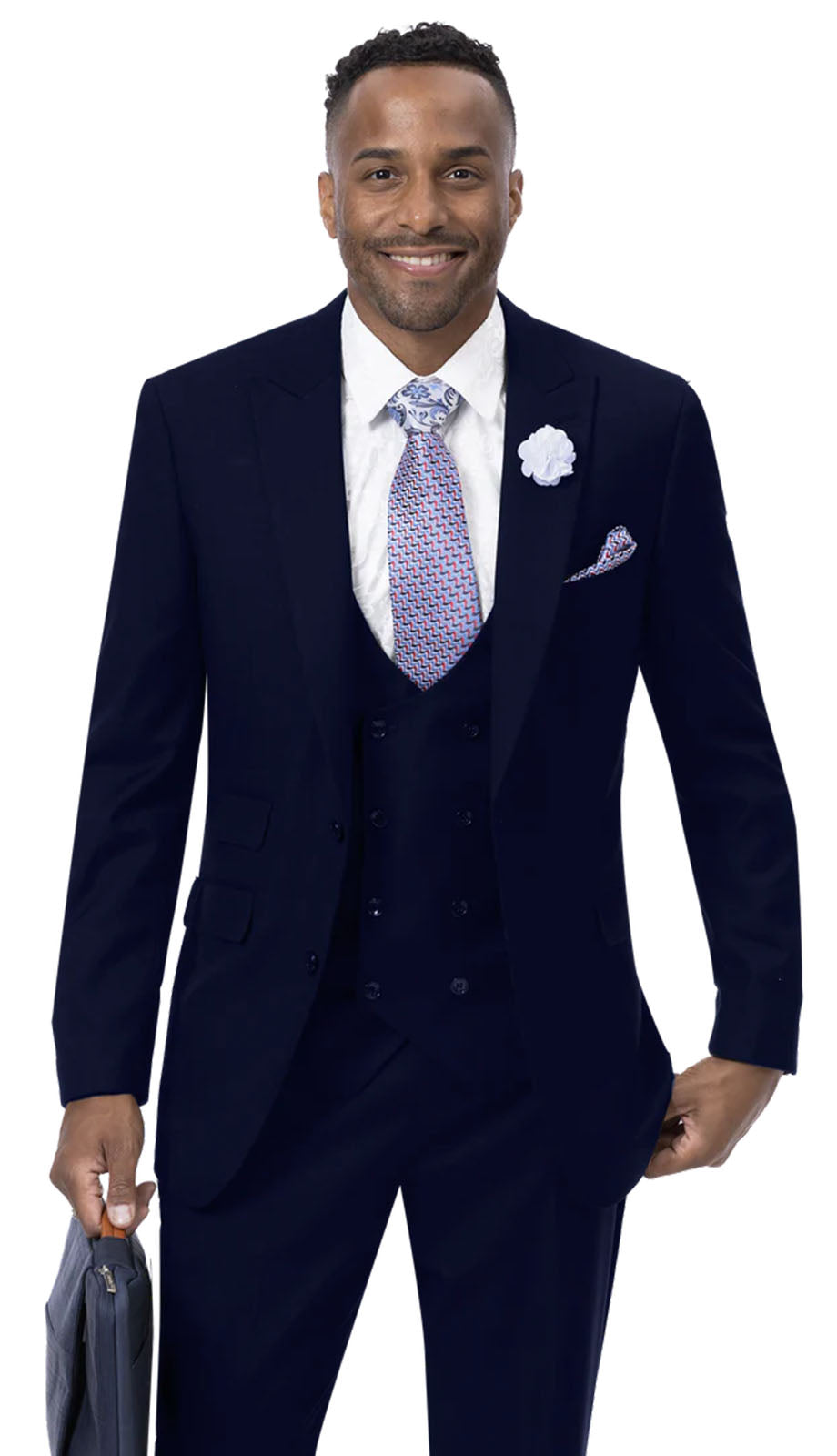 EJ Samuel M2770-NVY Mens Suit