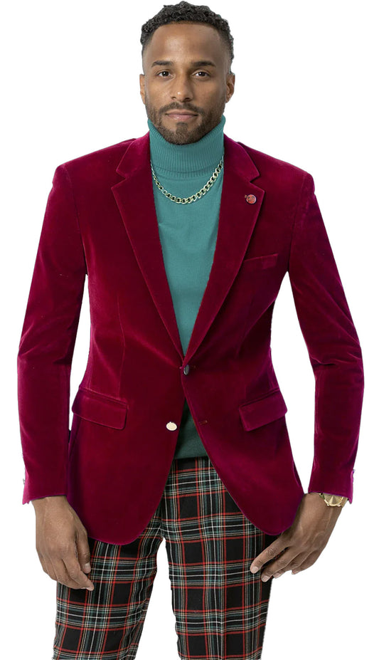 EJ Samuel J134-RE Mens Blazer
