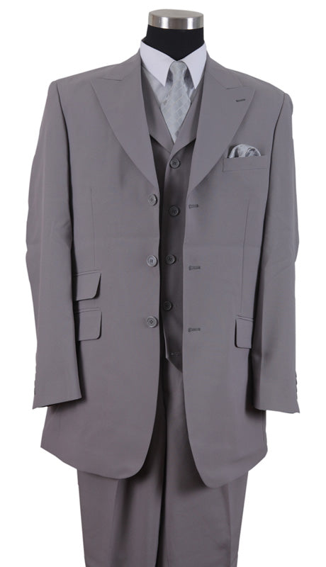 Milano Moda 905V-GR Mens Suit