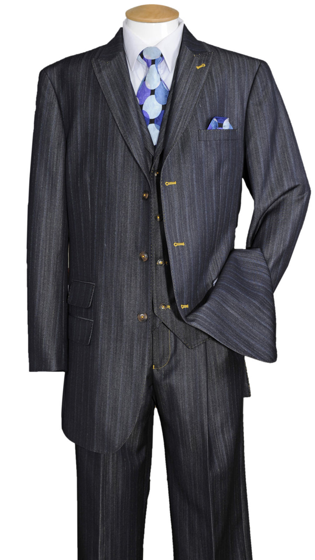 Milano Moda 5609-N Mens Suit