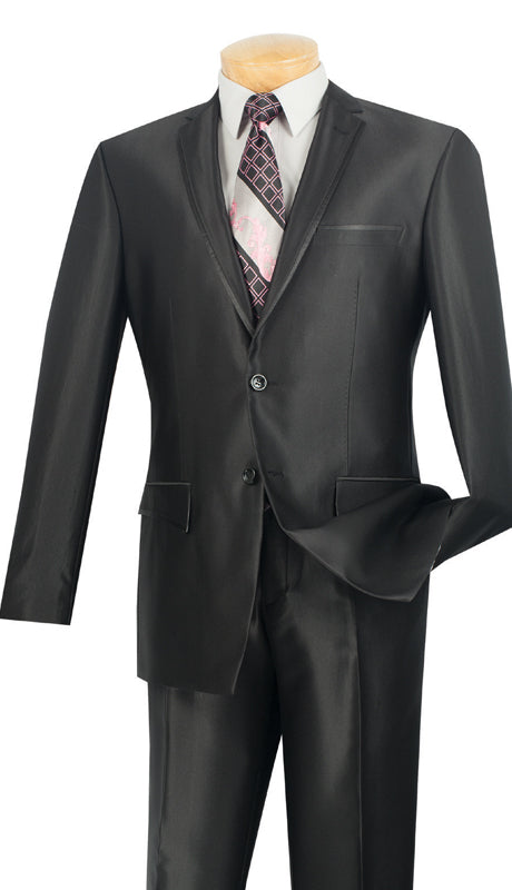 Vinci S2RR-4-BL Mens Suit