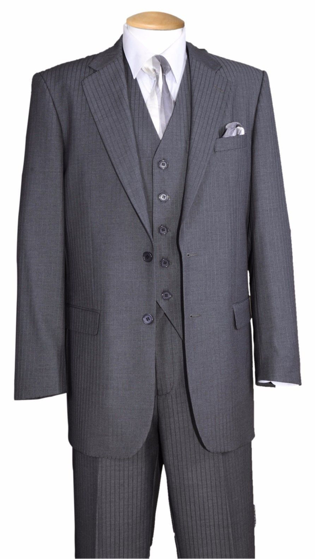 Milano Moda 5702v3-G Mens Suit