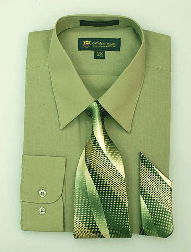 Fortino Landi SG-21Mocha-G  Mens Shirt