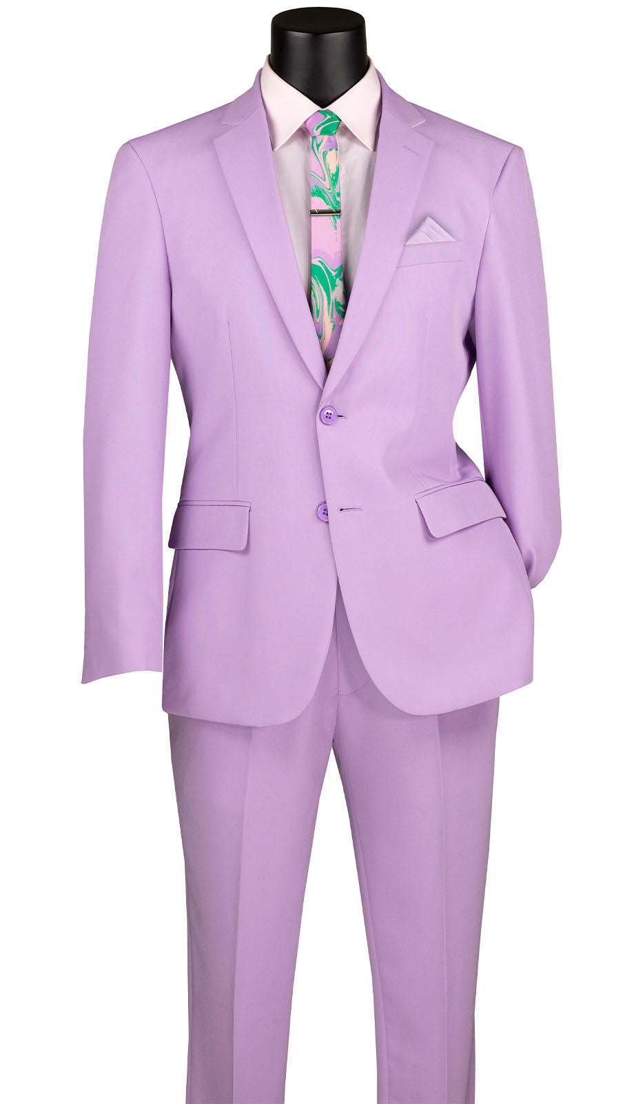 Vinci S-2PP-LAV Mens Suit