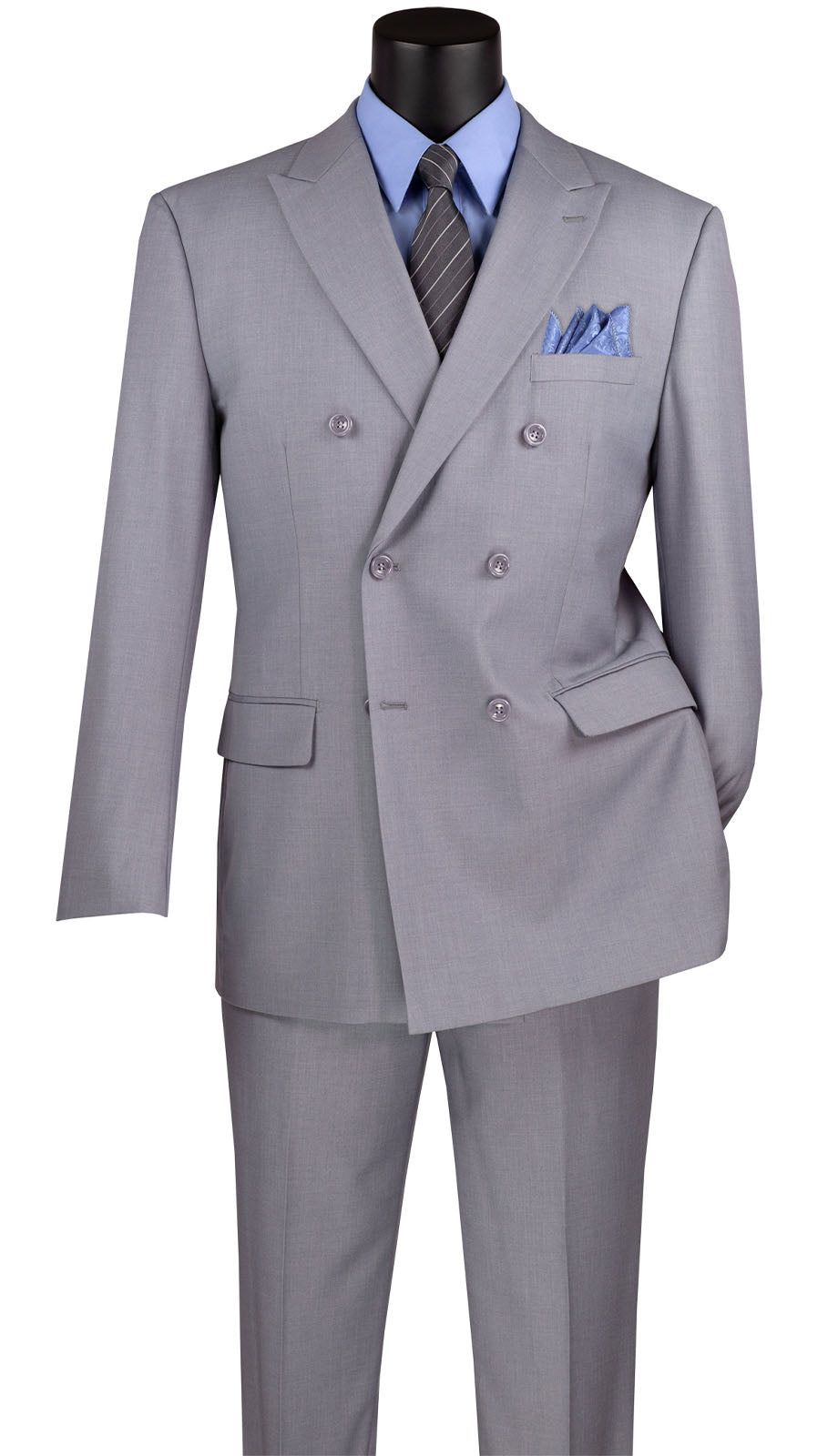 Vinci F-DC900-GRY Mens Suit