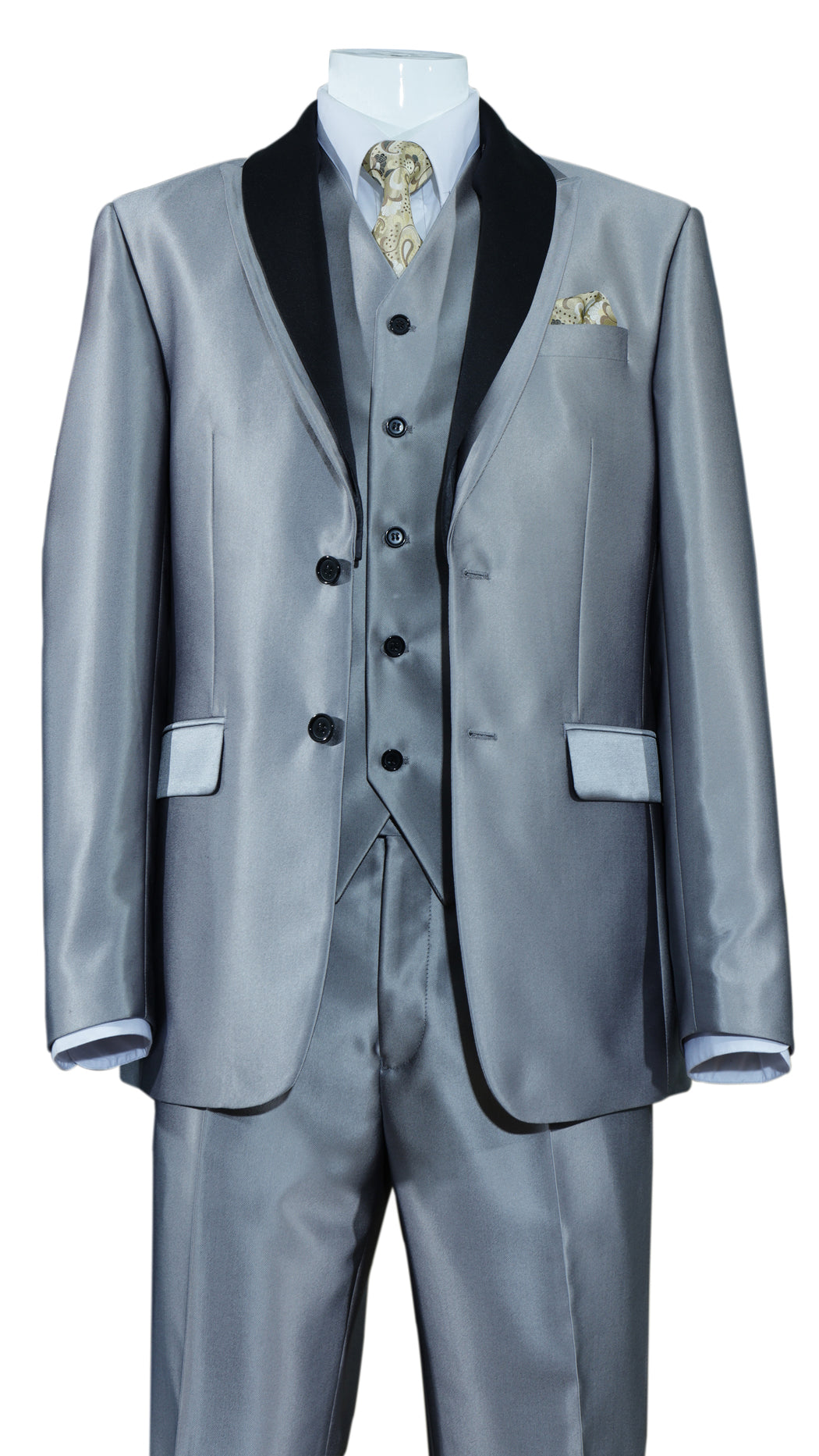 Milano Moda 5702v5-G Mens Suit