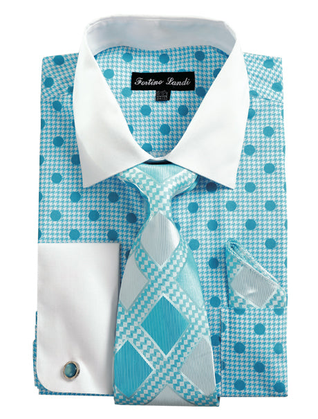 Fortino Landi FL632-TUR Mens Shirt