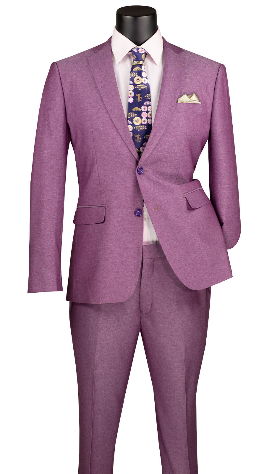 Vinci S2RK-7-LTP Mens Suit
