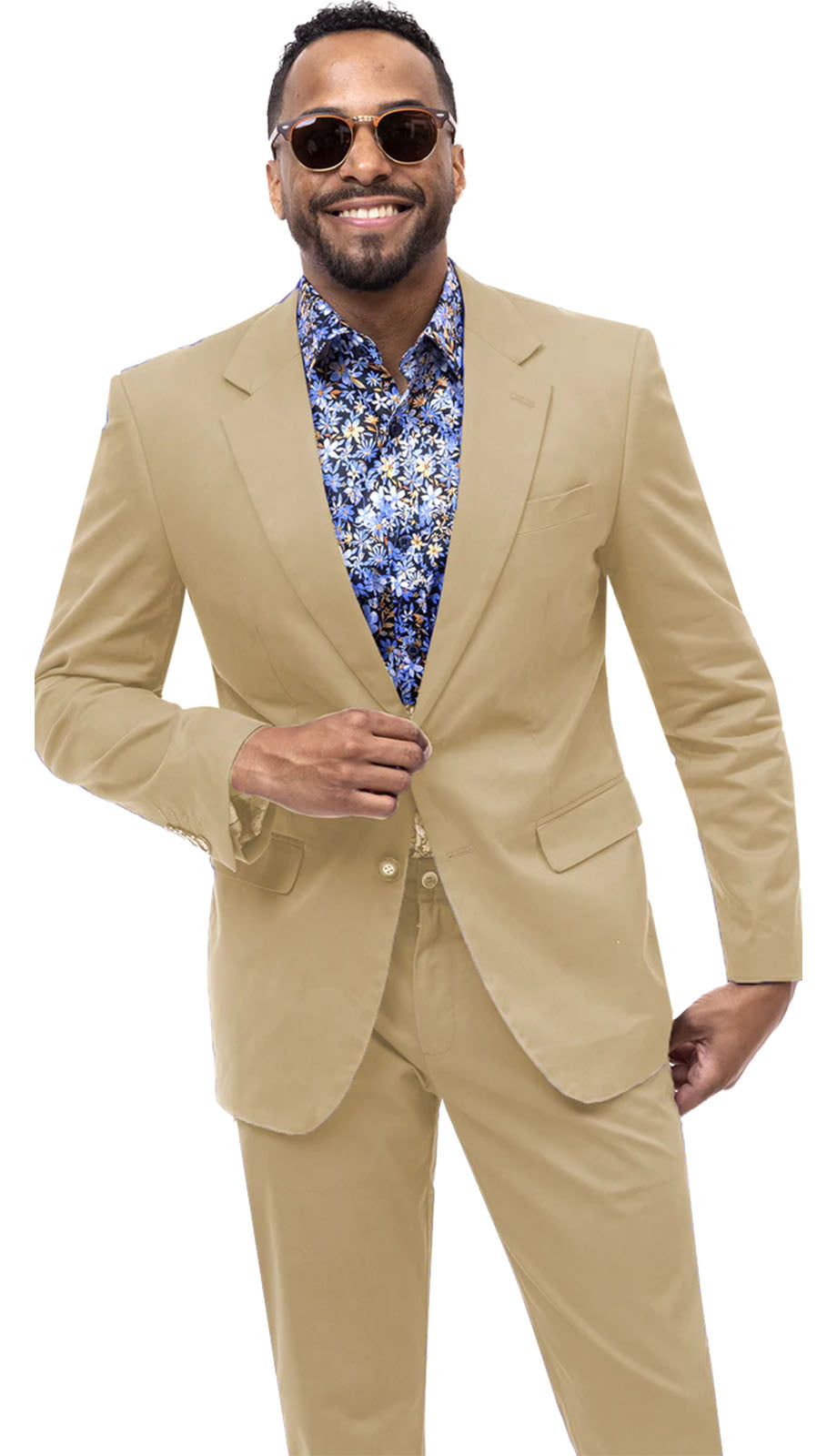 EJ Samuel CHJ01-KHA Chino Mens Blazer