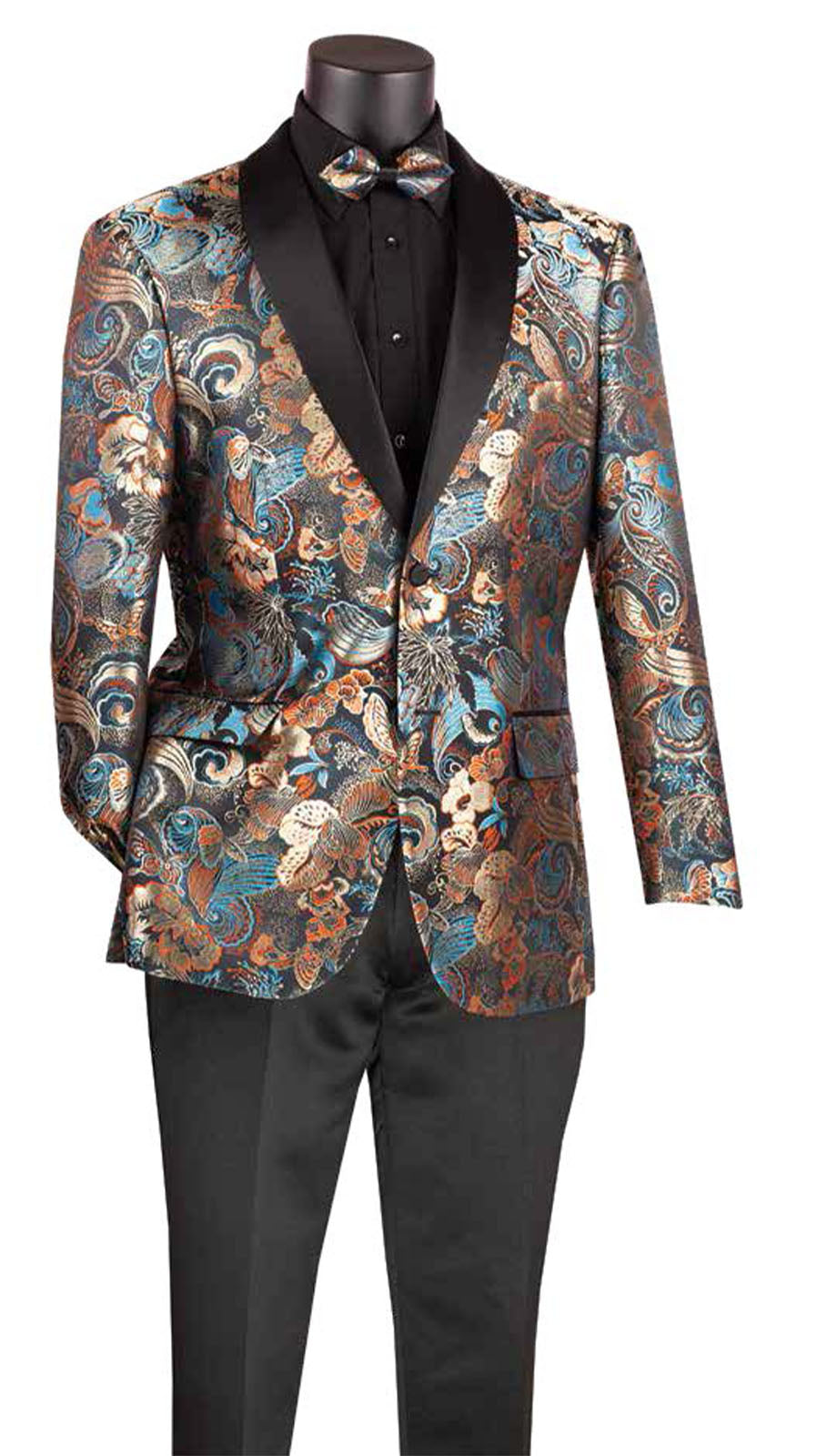 Vinci BM-3-TEA Mens Sport Coat
