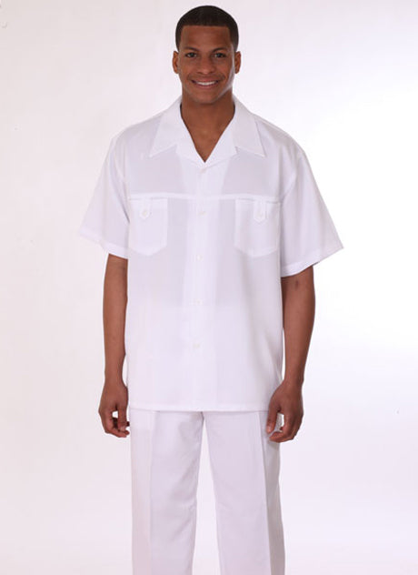 Fortino Landi 2950-WH Mens Walking Suit