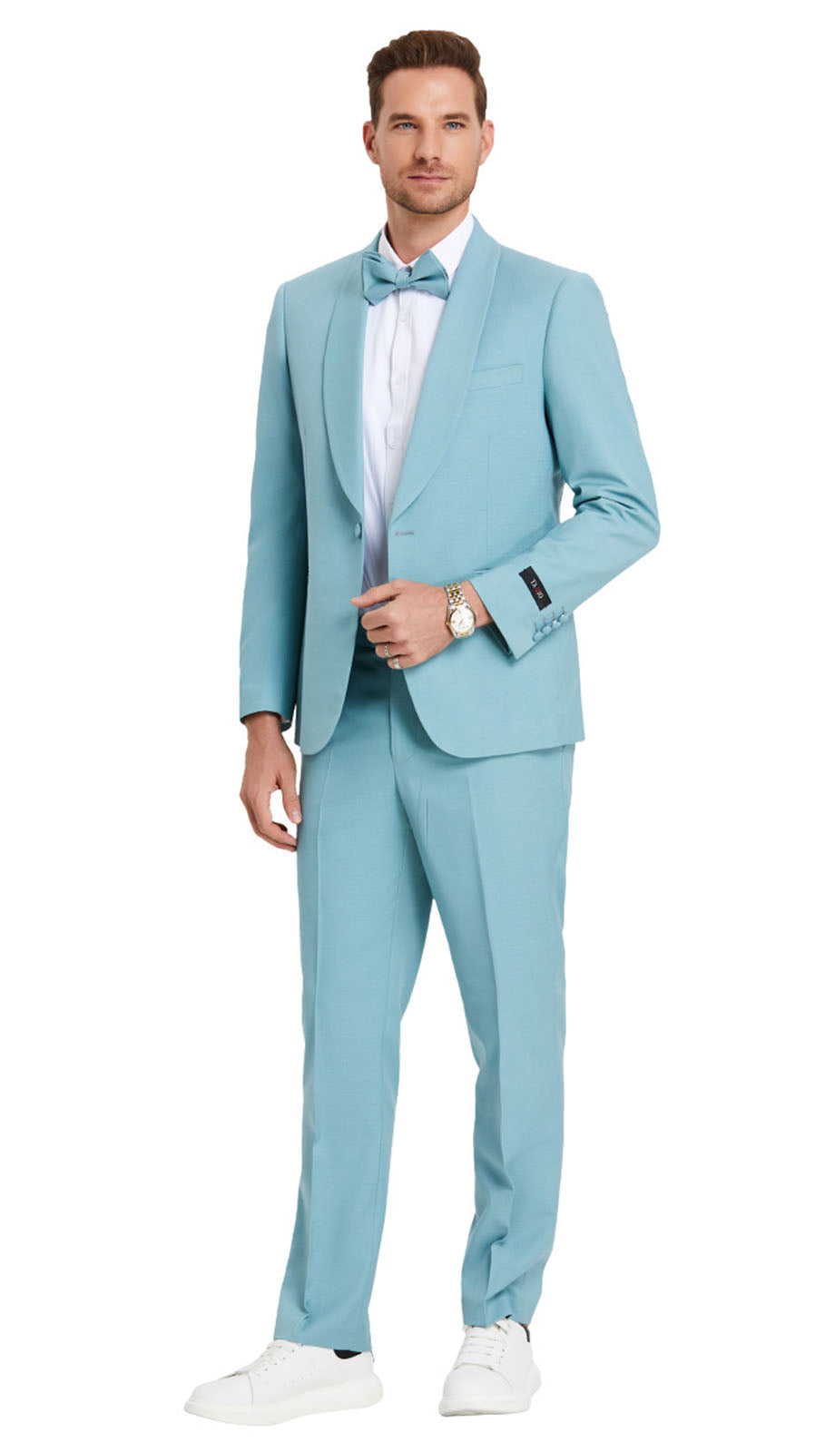 Tazzio M392SK-CELE Mens Suit