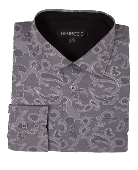 Fortino Landi AH625-GR Mens Shirt