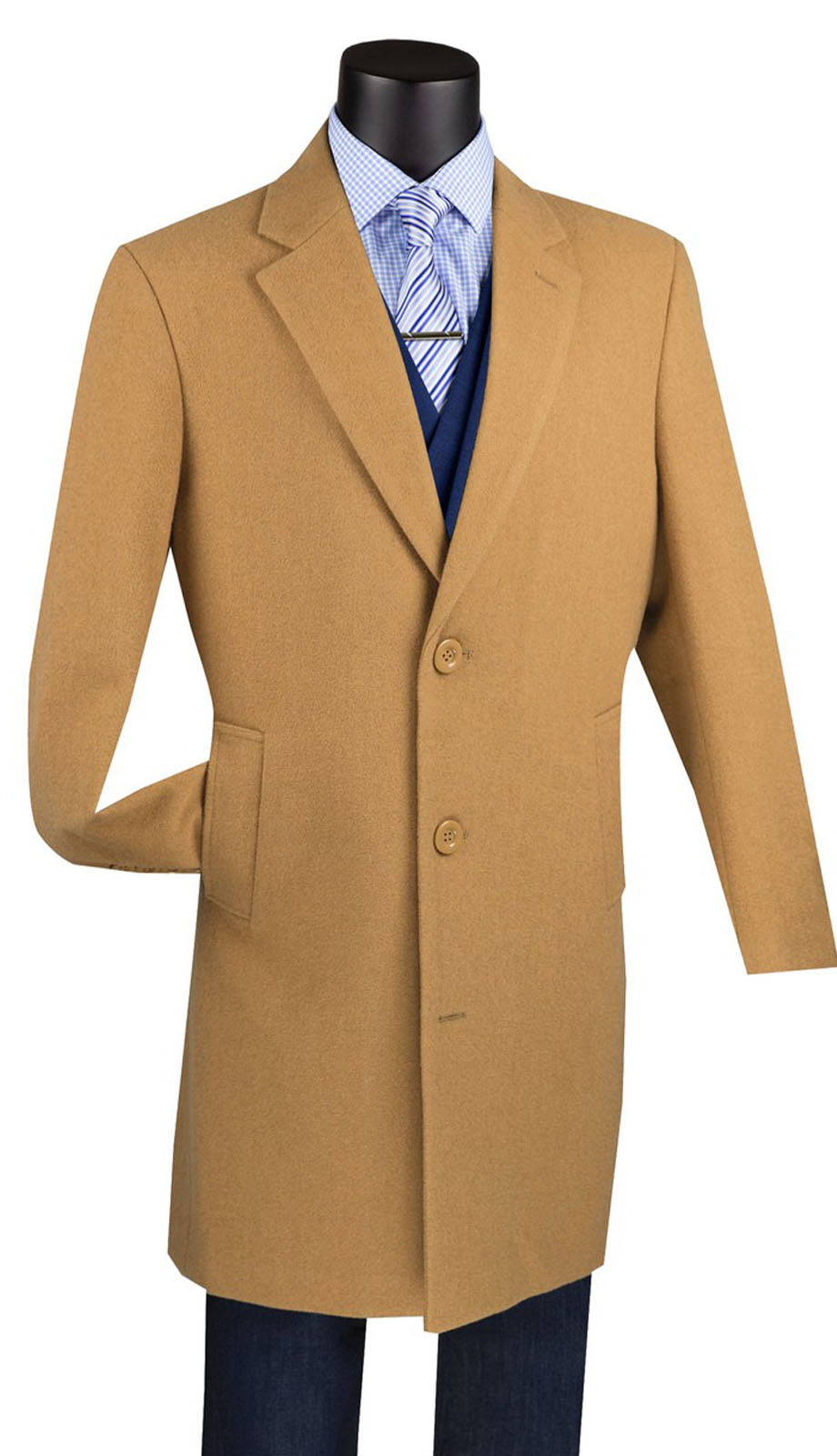 Vinci CL38-CAM Mens Top Coat