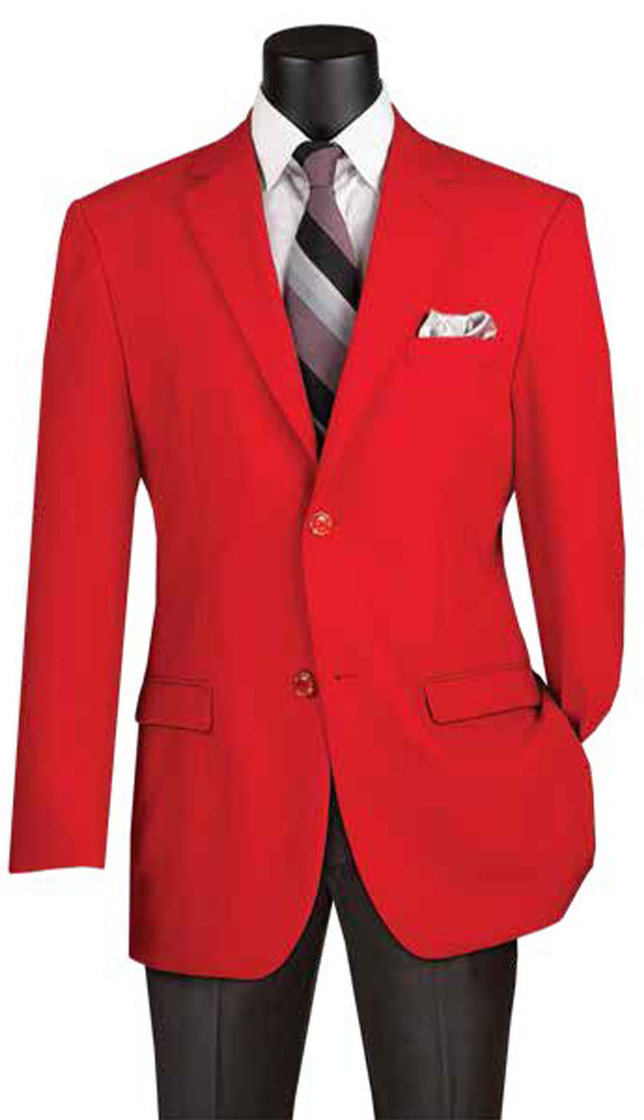 Vinci Z-2PP-RED Mens Blazer