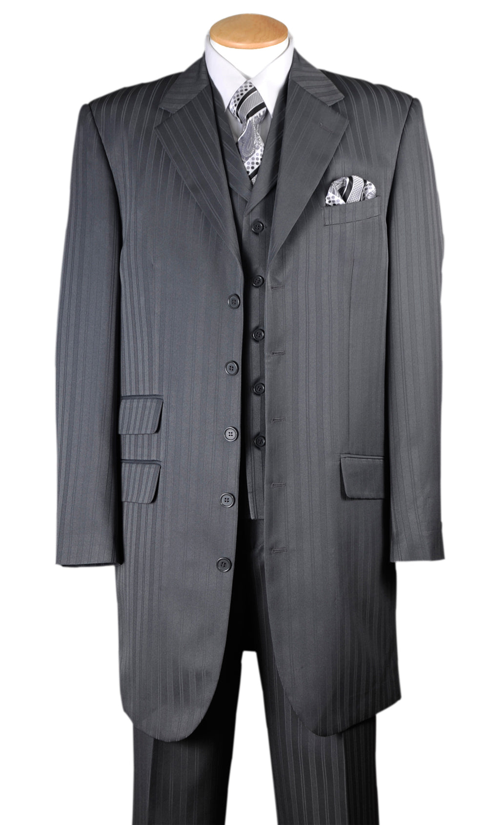 Milano Moda 29198-GR Mens Suit