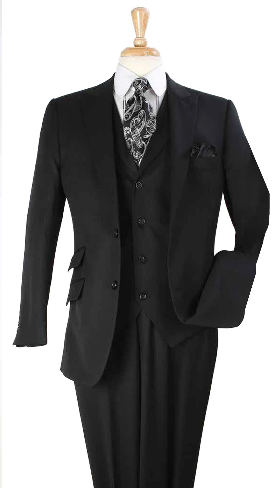 Iconic NSH-12-BLK Mens Suit