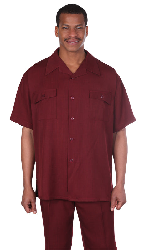 Fortino Landi 2943-BUR Mens Walking Suit