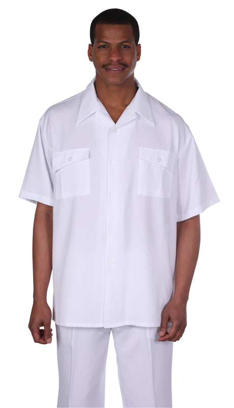 Fortino Landi 2943-WH Mens Walking Suit