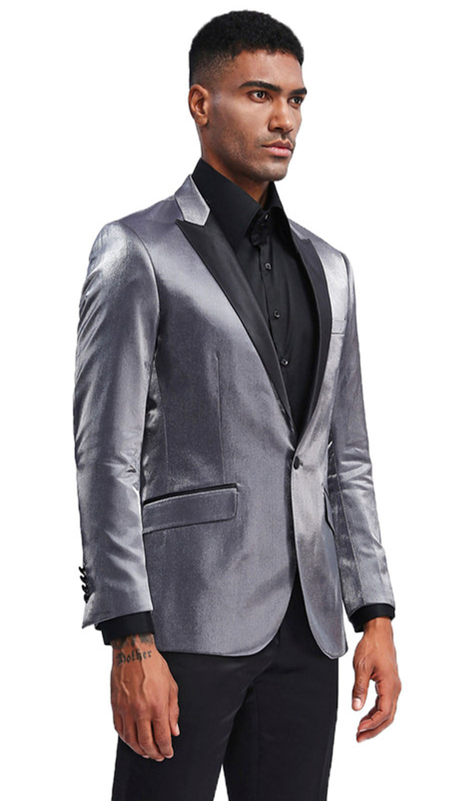 Tazzio MJ286S-CHAR Mens Jacket