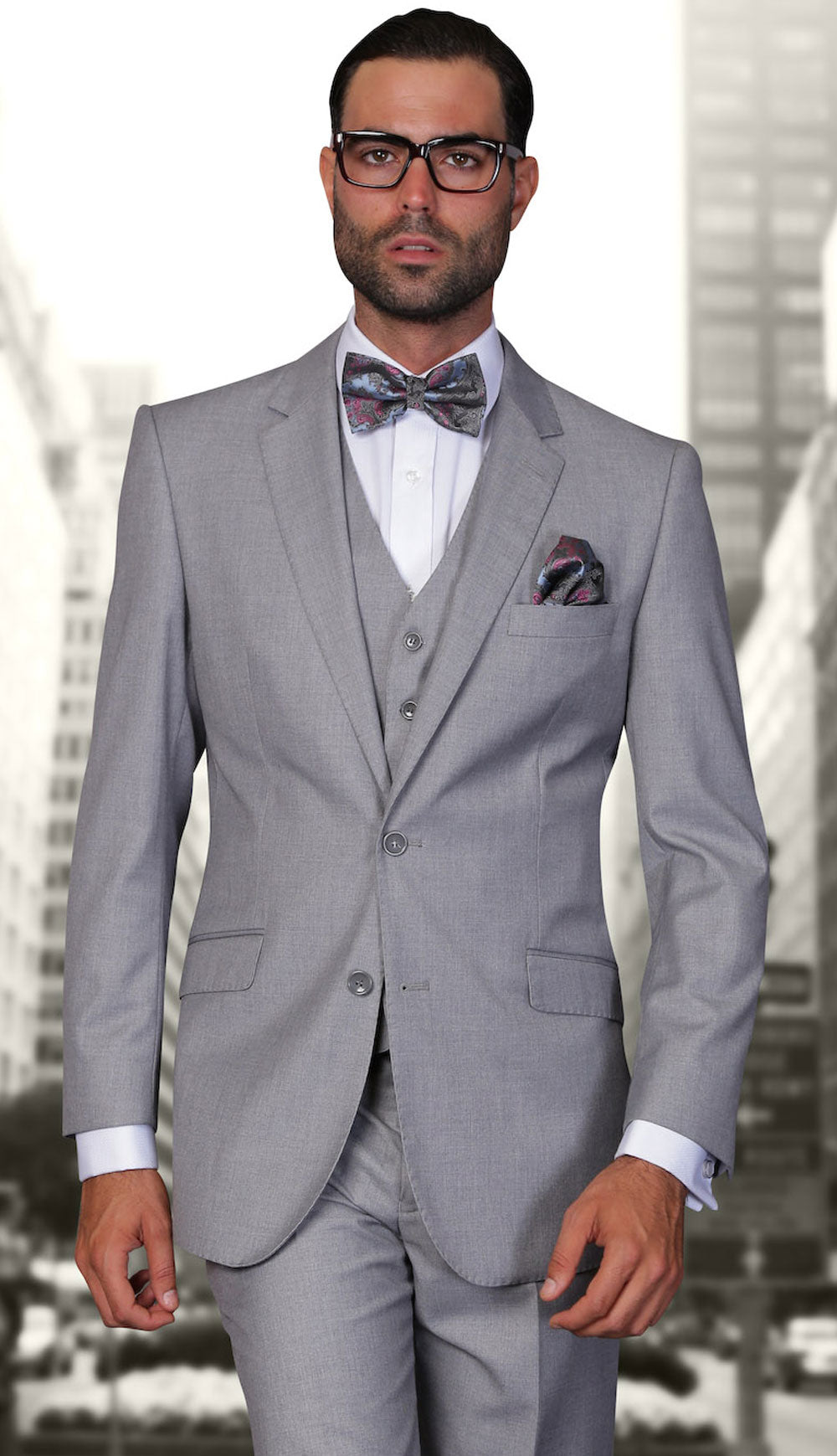 Statement STZV-100-GR Mens Suit