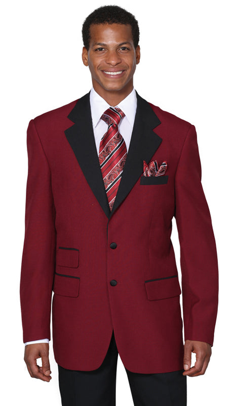 Milano Moda 7022-B Mens Suit