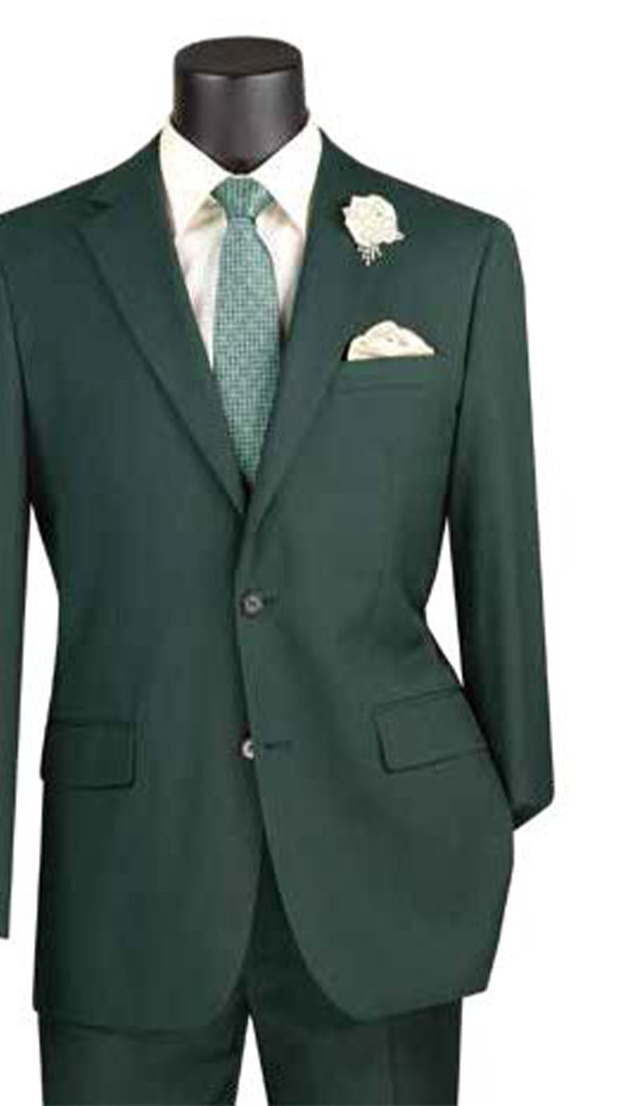 Vinci SC900-12-HGRN Mens Suit