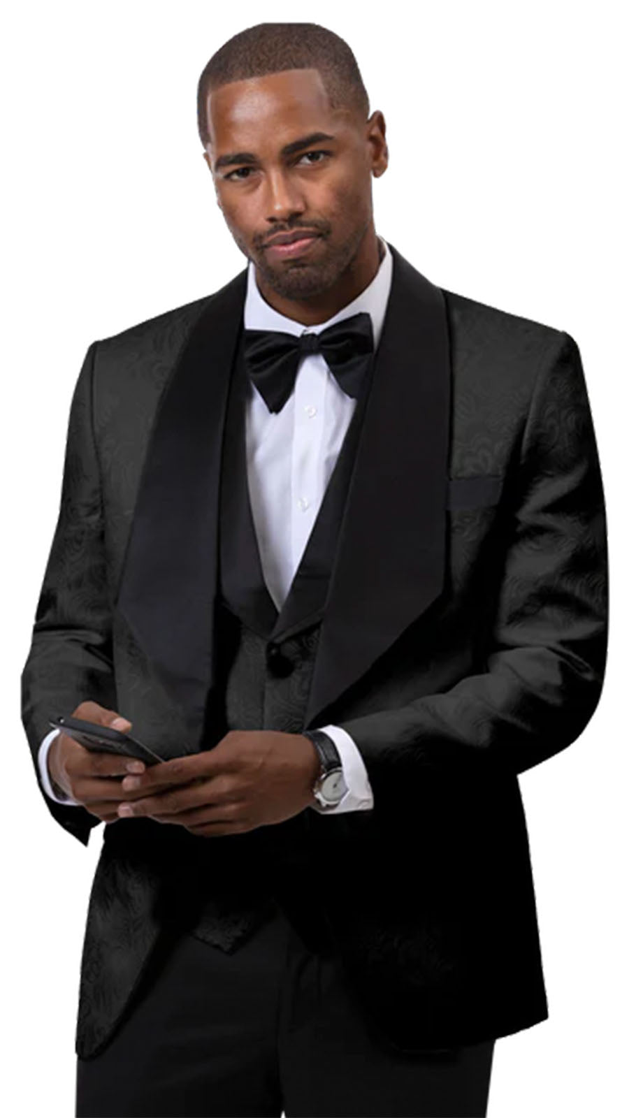 EJ Samuel J64-BLK Mens Blazer