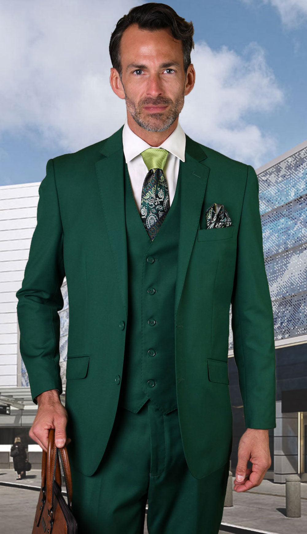Statement STZV-100-FG Mens Suit