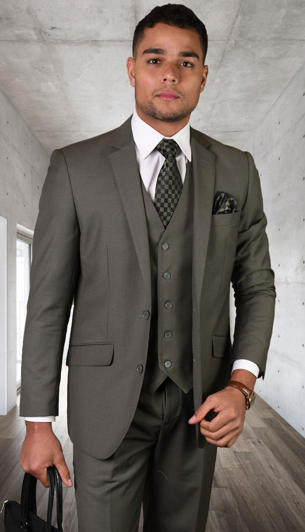 Statement STZV-100-SA-SAG Mens Suit