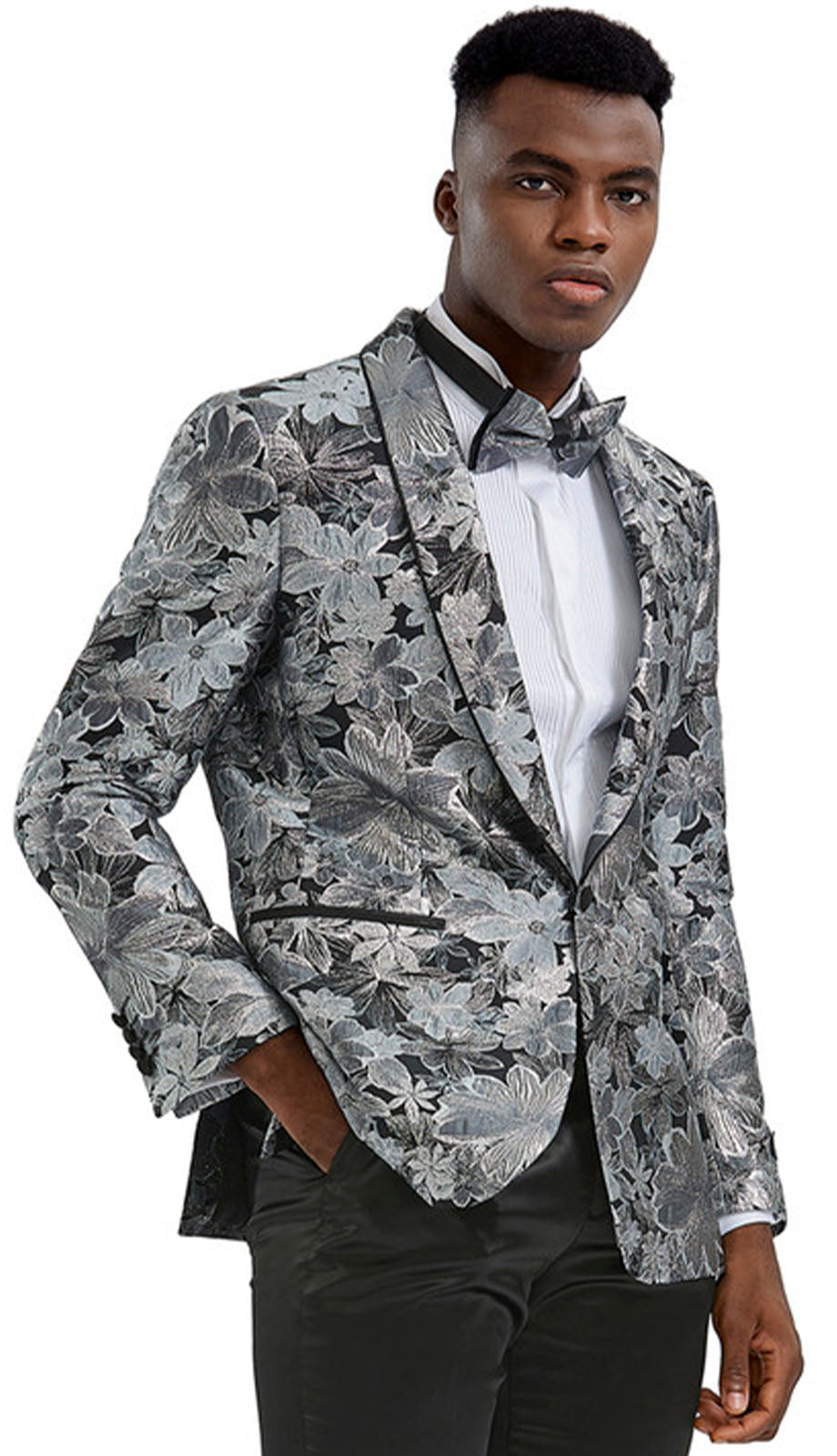 Tazzio MJ289S-SIL Mens Jacket