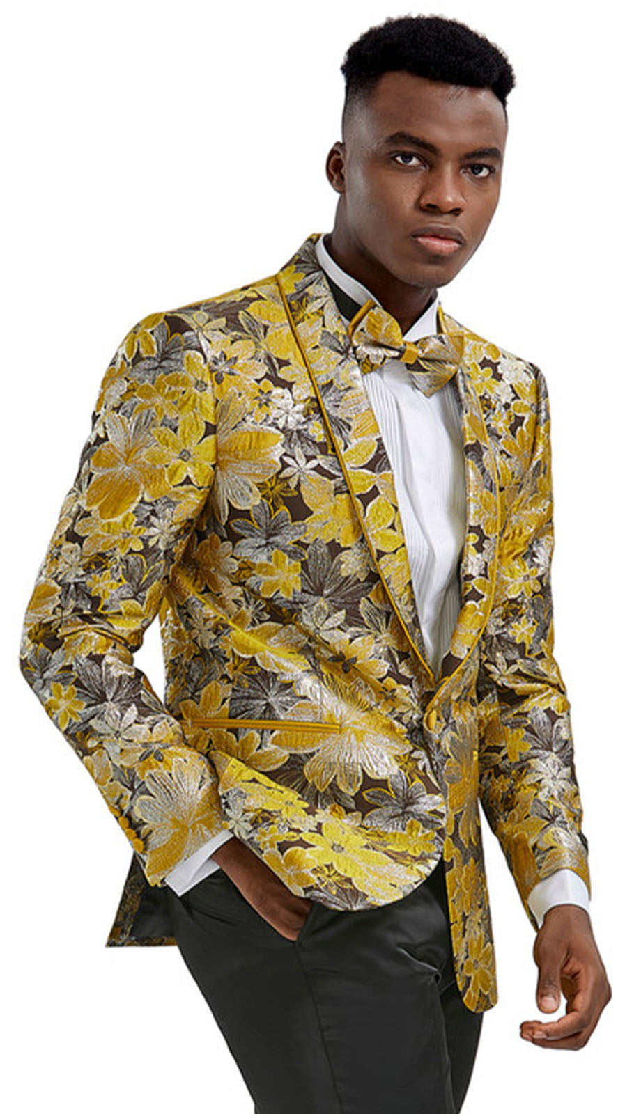 Tazzio MJ289S-GLD Mens Jacket