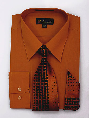 Fortino Landi SG-21Rust-G Mens Shirt