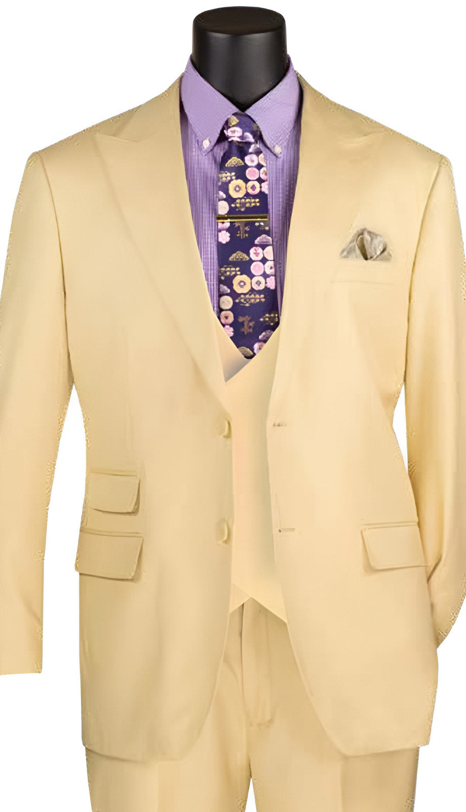Vinci V2RK-5-BTR Mens Church Suit