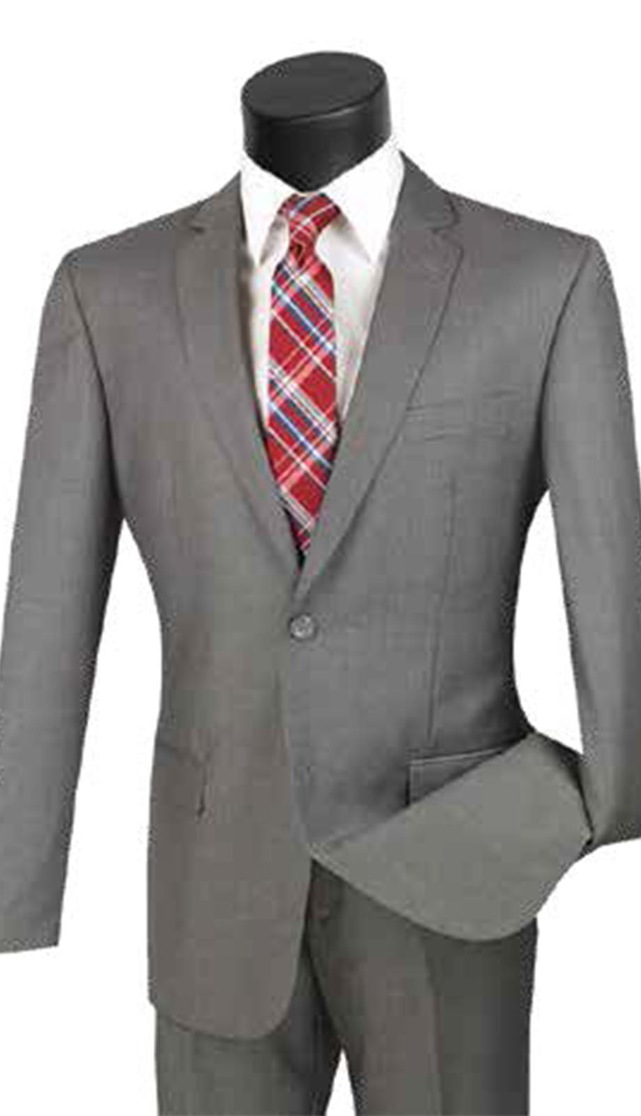 Vinci SC900-12-GRY Mens Suit